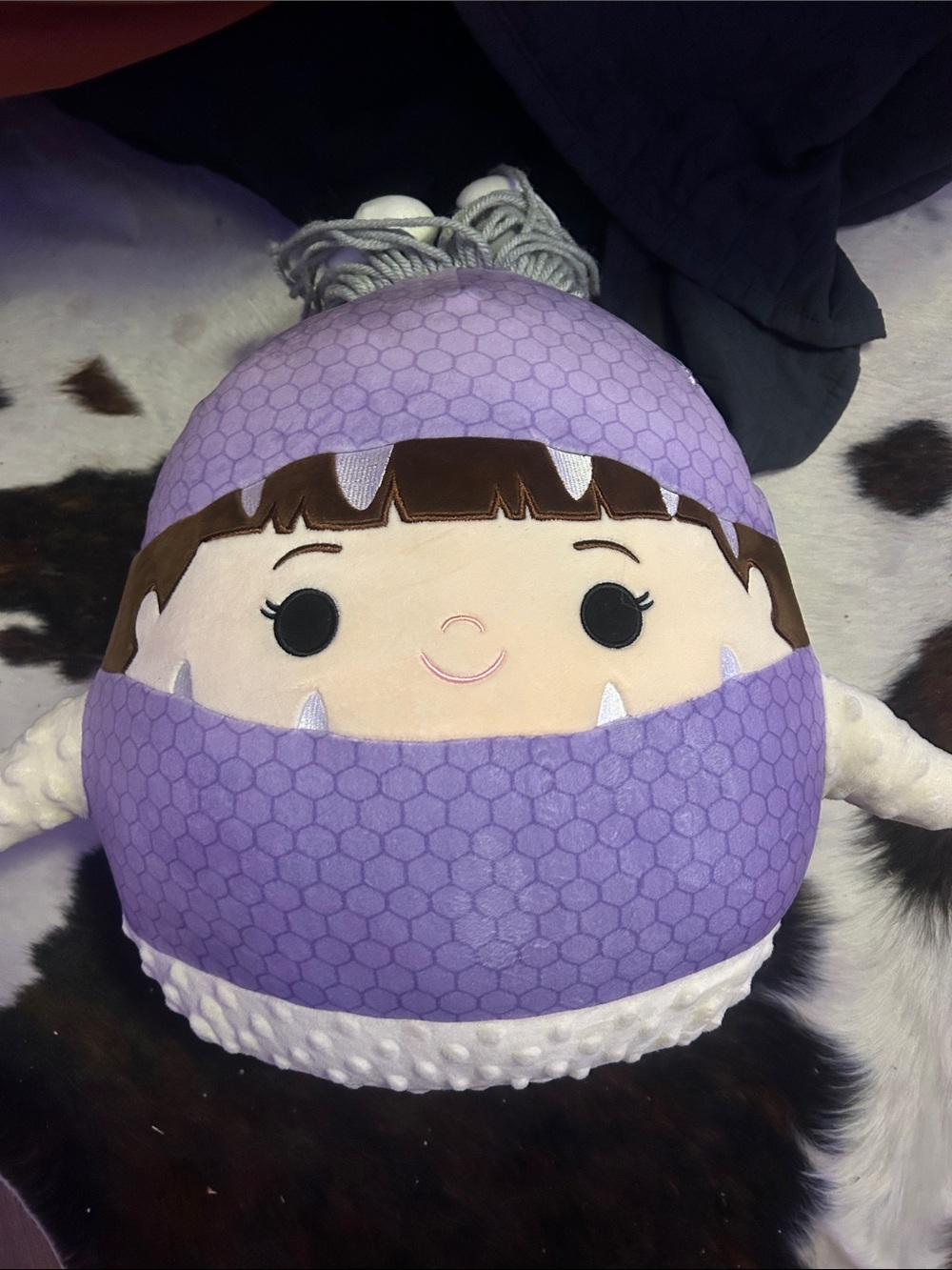 Monsters Inc Boo Plush Squish Mallows Gift New With Tags